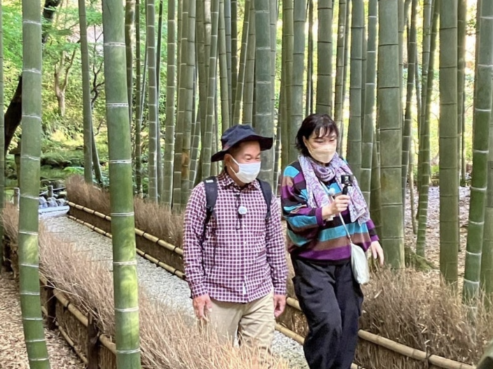 よじごじDays（テレビ東京）で鎌倉の庭園の解説をさせてもらいました