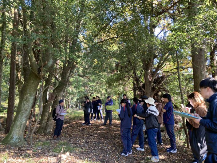 滋賀県立 伊香高校で授業をさせてもらいました